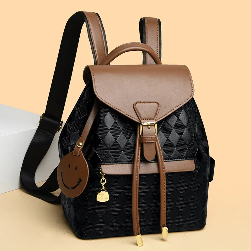 Sac à Dos Luxe Pu Marron
