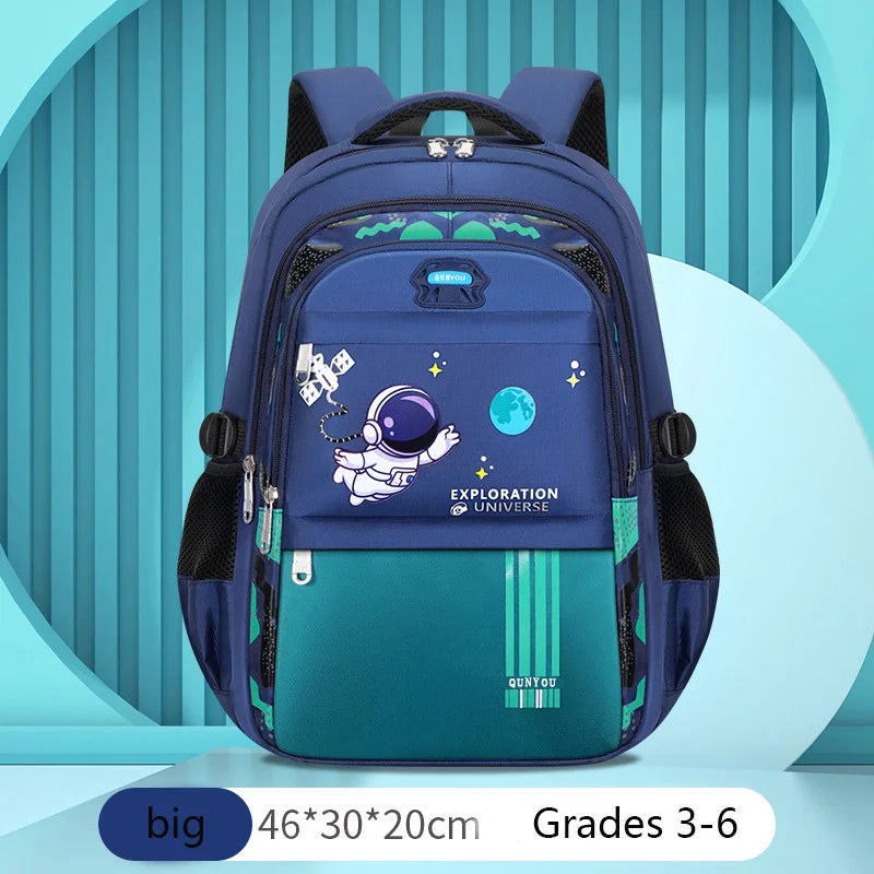 Sac à Dos CP Garçon Astronaute | Léger, Résistant & Confortable Grand Vert Sac a dos Garcon