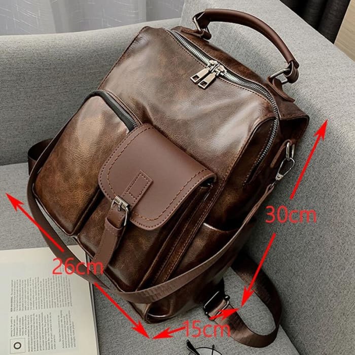 Cartable Design Vintage Sac a dos Femme