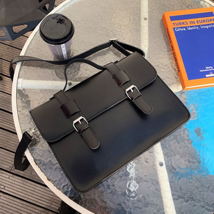 Cartable Femme Chic Noir Sac a dos Femme