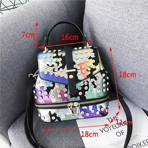 Mini Sac à Dos Rock Sac a dos Femme