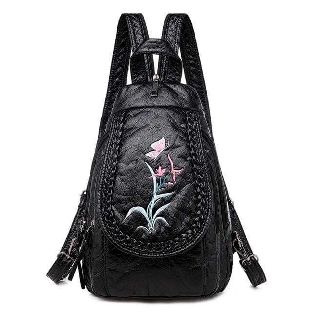 Petit Sac à Dos Femme Noir-7 Sac a dos Femme