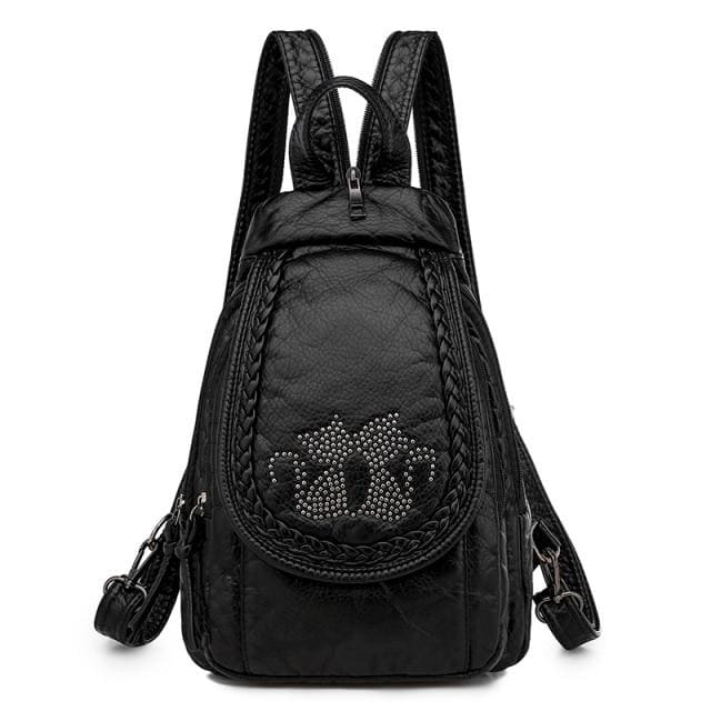 Petit Sac à Dos Femme Noir-3 Sac a dos Femme