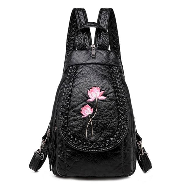 Petit Sac à Dos Femme Noir-6 Sac a dos Femme