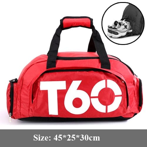 Sac De Sport Pour Hommes Rouge Sac a dos Homme