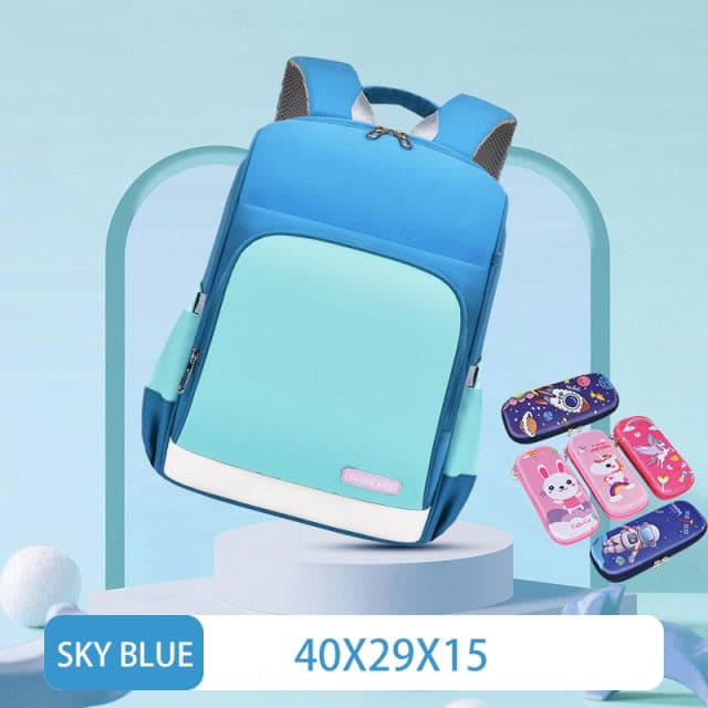Sac Ecole Garcon Bleu Ciel Sac a dos Garcon