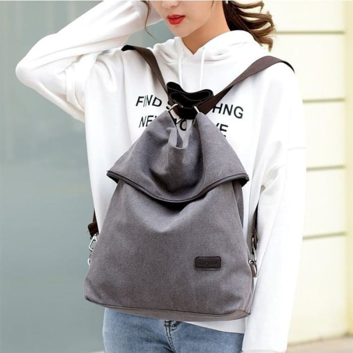 Sac En Toile Vintage Sac a dos Femme