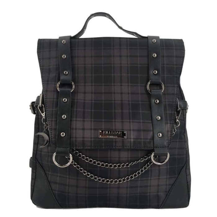 Sac Gothique a Carreaux Sac à dos Fille