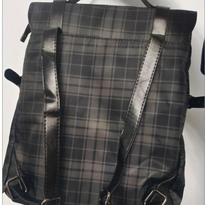 Sac Gothique a Carreaux Sac à dos Fille