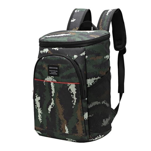 Sac Isotherme Camouflage Vert Sac à dos de Voyage