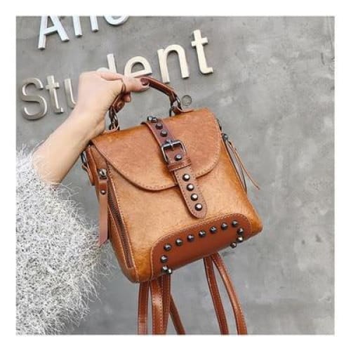 Sac Multifonction Femme Marron