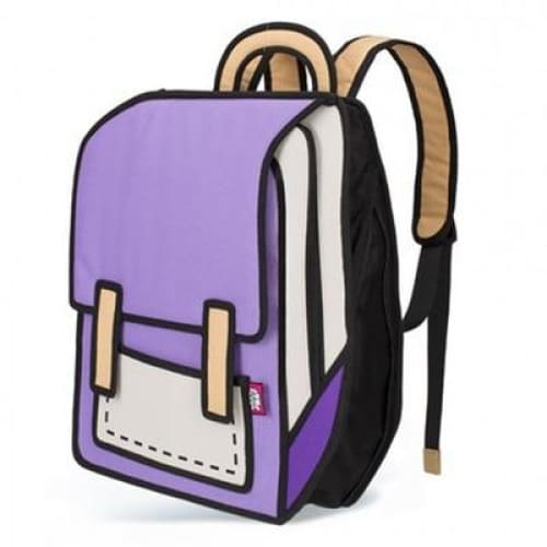 Sac a Dos 2d Violet Sac a dos Garcon