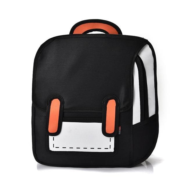 Sac a Dos 2d Noir Sac a dos Garcon