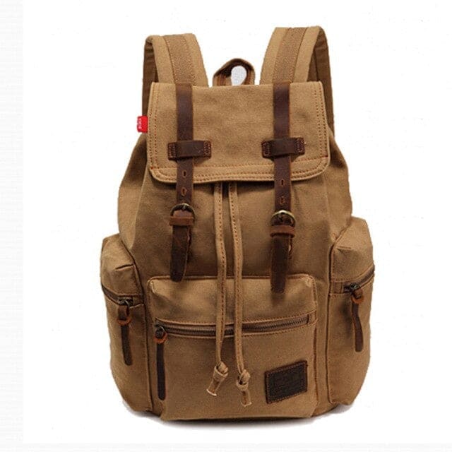 Sac à Dos Ancien Khaki Sac a dos Homme