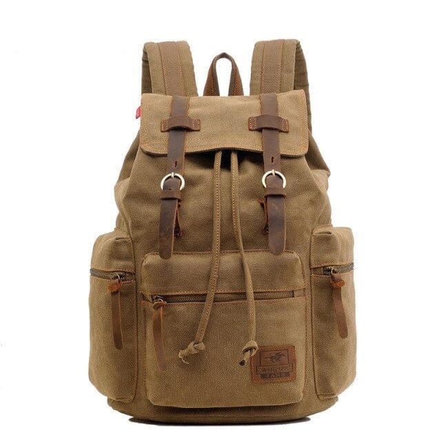 Sac à Dos Ancien Jaune huile Sac a dos Homme