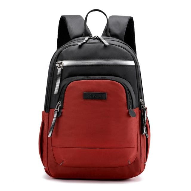 Sac à Dos Avec Bandes Réfléchissantes Rouge Sac a dos Homme