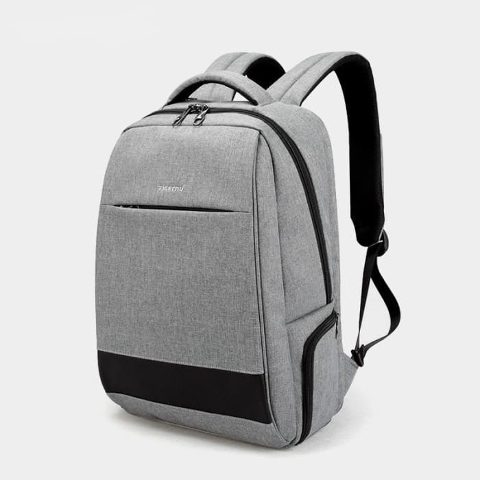 Sac a Dos Avec Rangement Gris Sacs à dos