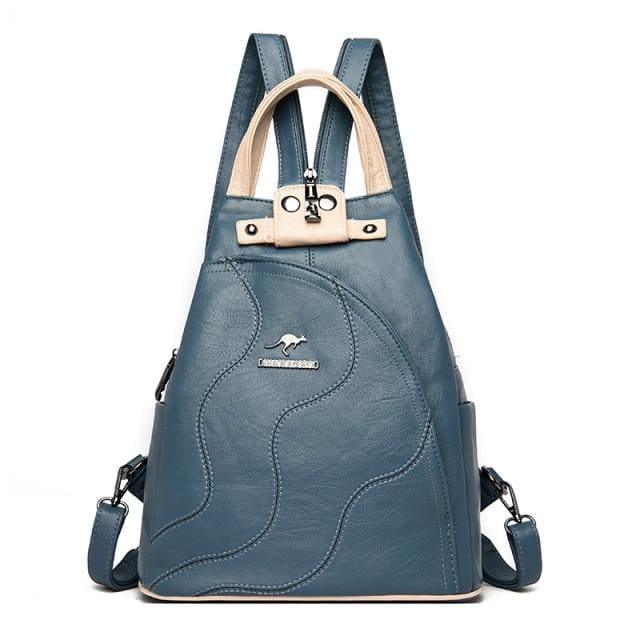 Sac à Dos Bandoulière Femme Bleu Sac a dos Femme