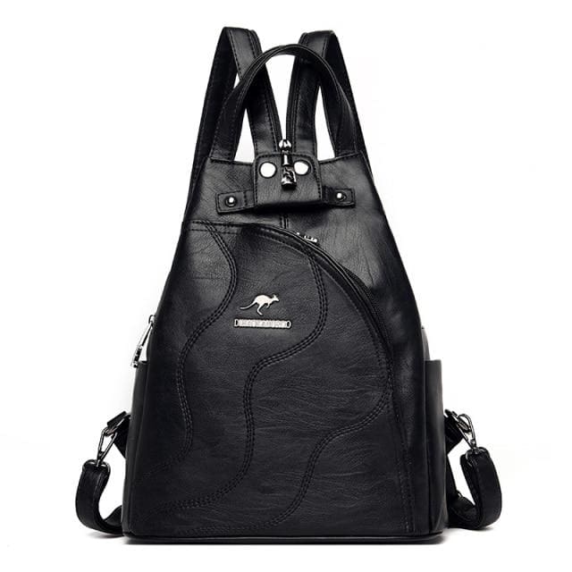 Sac à Dos Bandoulière Femme Noir Sac a dos Femme