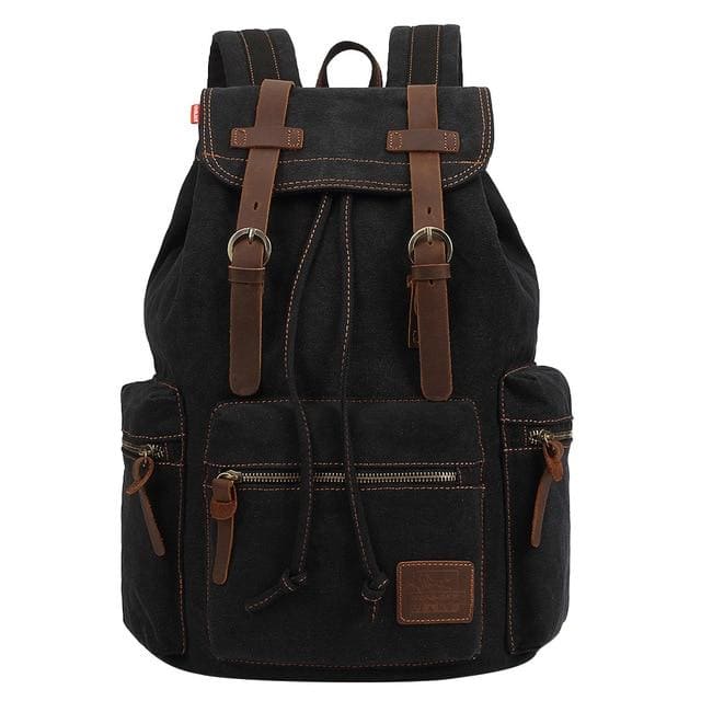 Sac a Dos Canvas Noir Sac a dos Homme