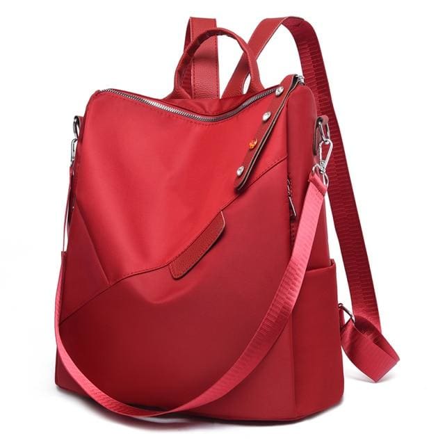 Sac à Dos Casual Femme Rouge Sac a dos Femme