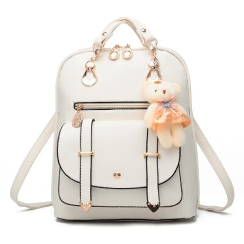 Sac à Dos Chic Blanc Sac a dos Femme