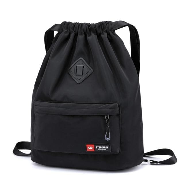 Sac à Dos Cordon Noir Sac a dos Femme