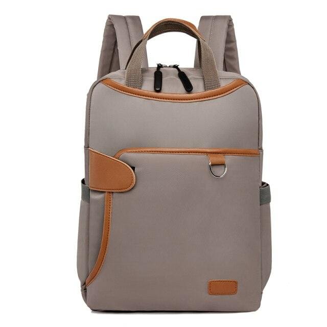 Sac à Dos De Ville Femme Khaki Sac a dos Femme