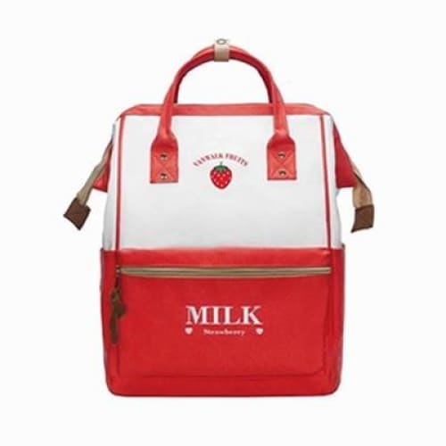 Sac a Dos De Voyage Mignon Femme Rouge Sac a dos Femme
