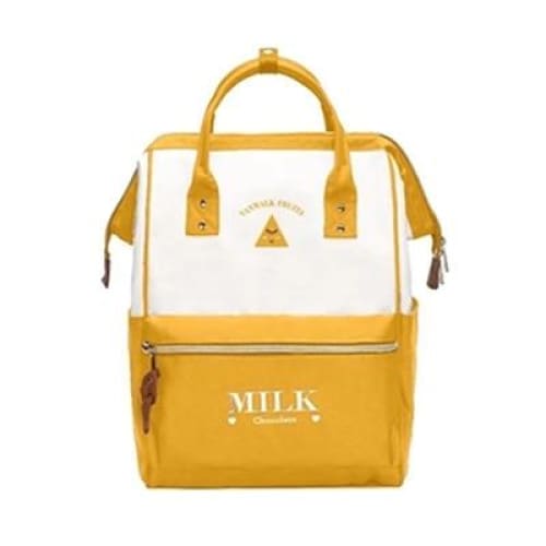 Sac a Dos De Voyage Mignon Femme Jaune Sac a dos Femme