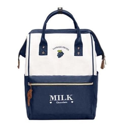 Sac a Dos De Voyage Mignon Femme Bleu Foncé Sac a dos Femme