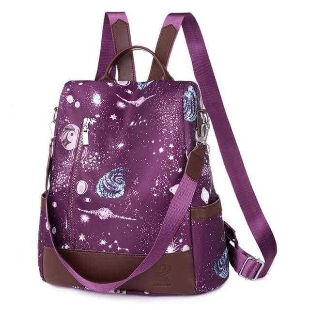 Sac a Dos Design Femme Violet Sac a dos Femme
