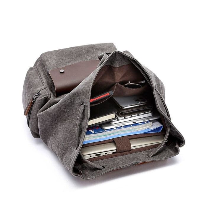 Sac à Dos En Toile Vintage Sac a dos Homme