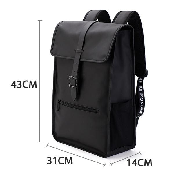 Sac à Dos Ergonomique Femme Noir 43X31X14cm Sac a dos Femme