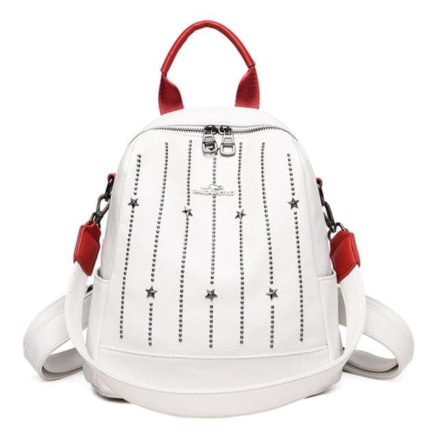 Sac a Dos Etoile Blanc Sac a dos Femme
