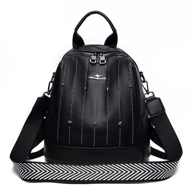 Sac a Dos Etoile Noir Sac a dos Femme
