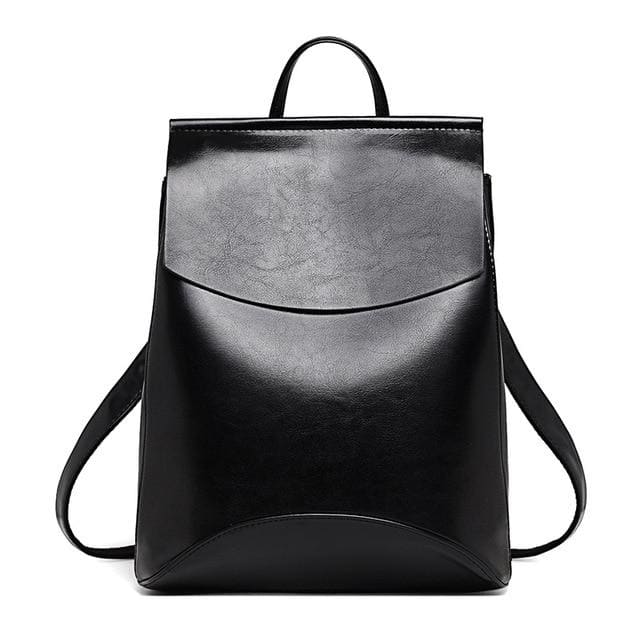 Sac à Dos Faux Cuir Femme Noir Sac à dos Femme