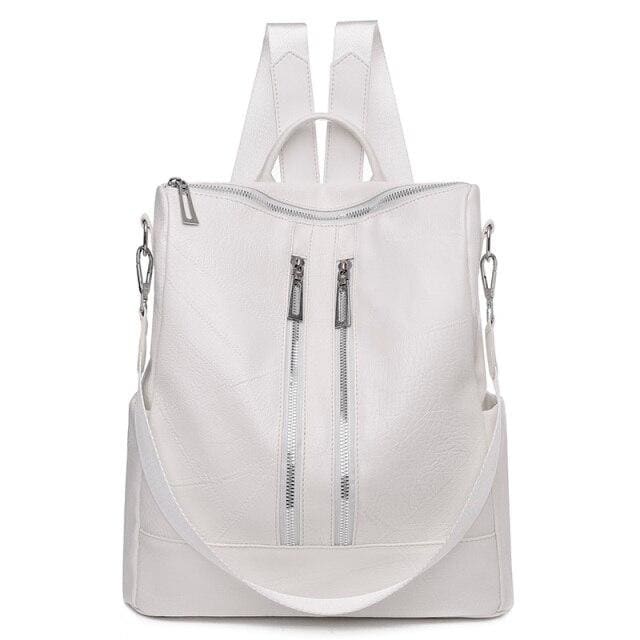 Sac à Dos Femme Blanc Blanc Sac a dos Femme