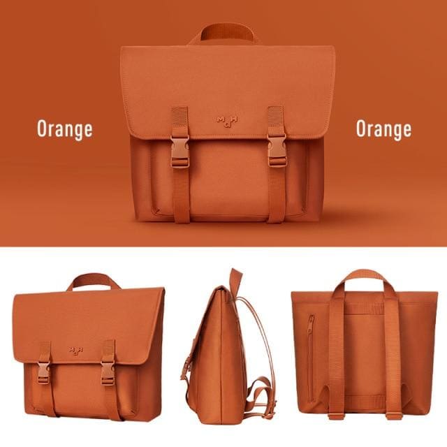 Sac à Dos Femme Cartable Orange Sac a dos Femme
