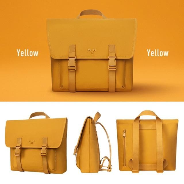 Sac à Dos Femme Cartable Jaune Sac a dos Femme