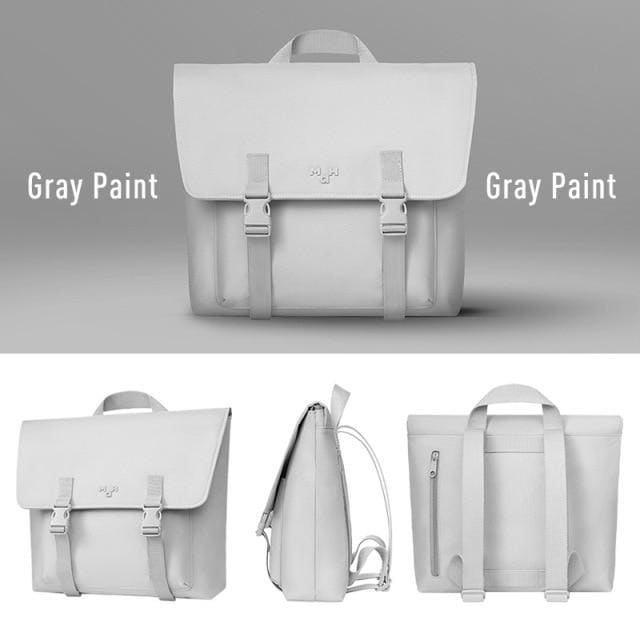 Sac à Dos Femme Cartable Gris Sac a dos Femme