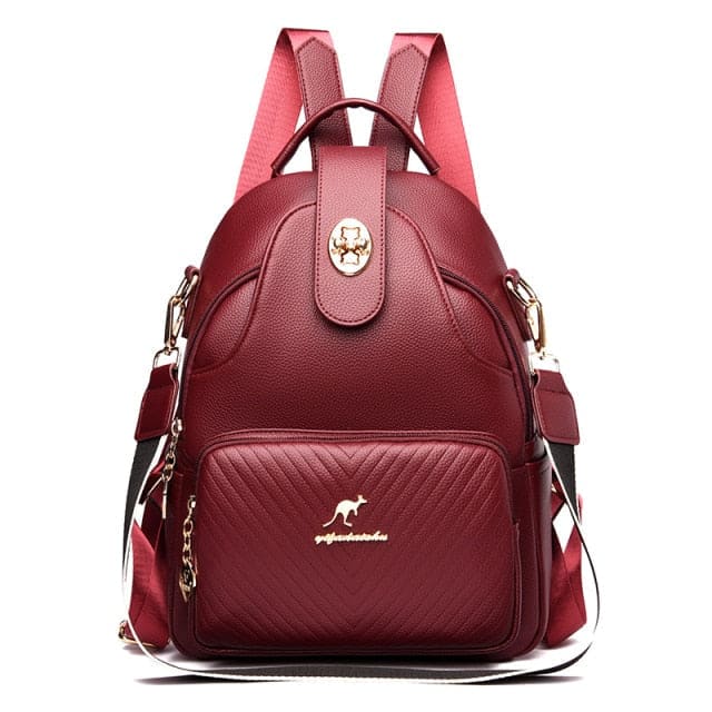 Sac à Dos Femme Chic Rouge Sac a dos Femme