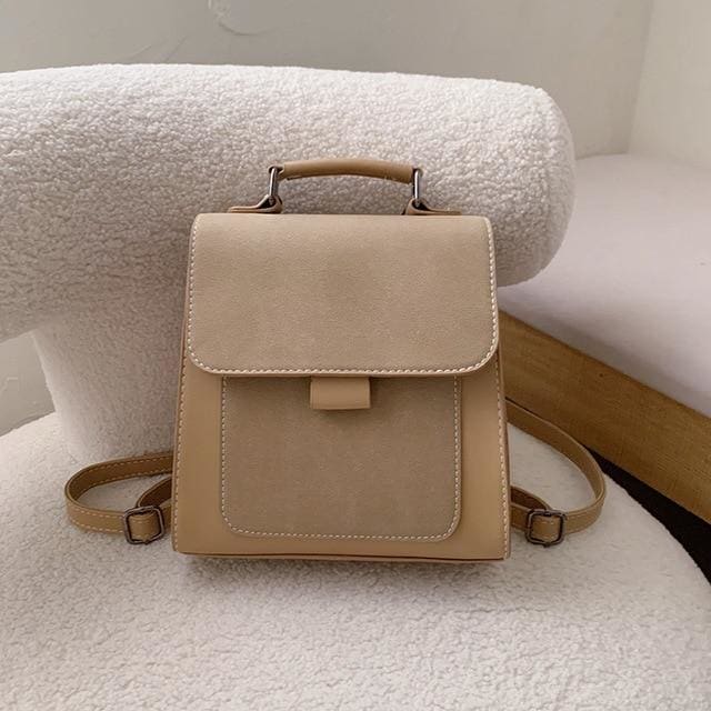 Sac à Dos Femme Citadine Kaki Sac a dos Femme