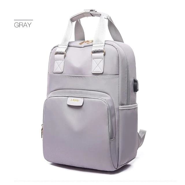Sac à Dos Femme Cours Gris 15.6 Pouce Sac a dos Femme