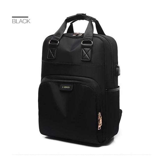 Sac à Dos Femme Cours Noir 15.6 Pouce Sac a dos Femme
