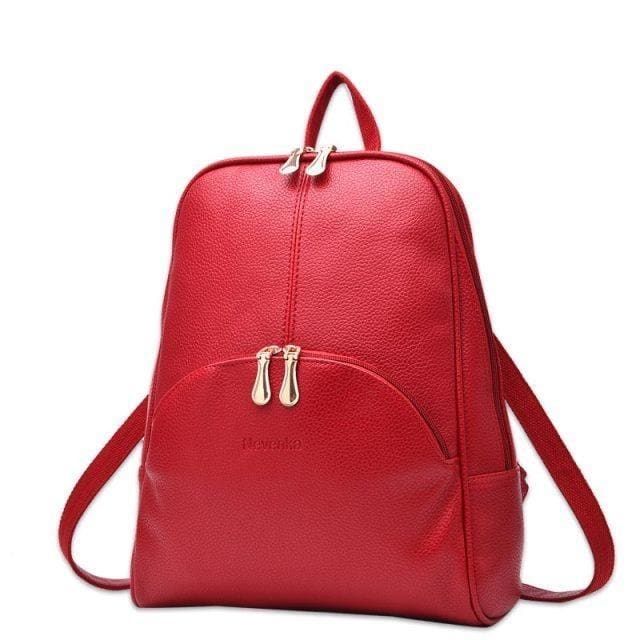 Sac à Dos Femme Design Rouge Sac a dos Femme