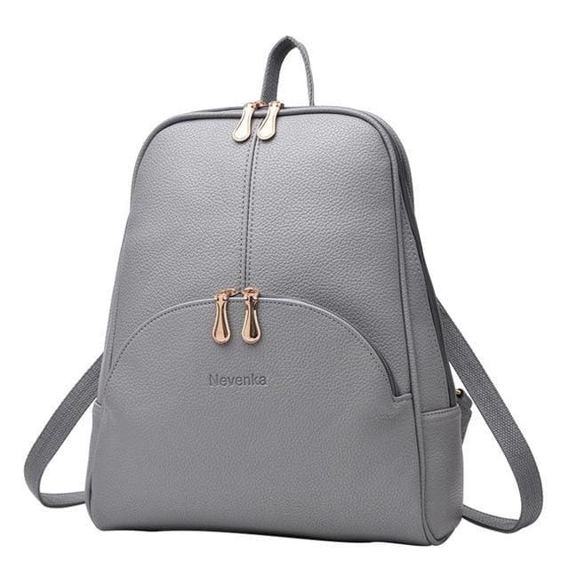 Sac à Dos Femme Design Gris Sac a dos Femme