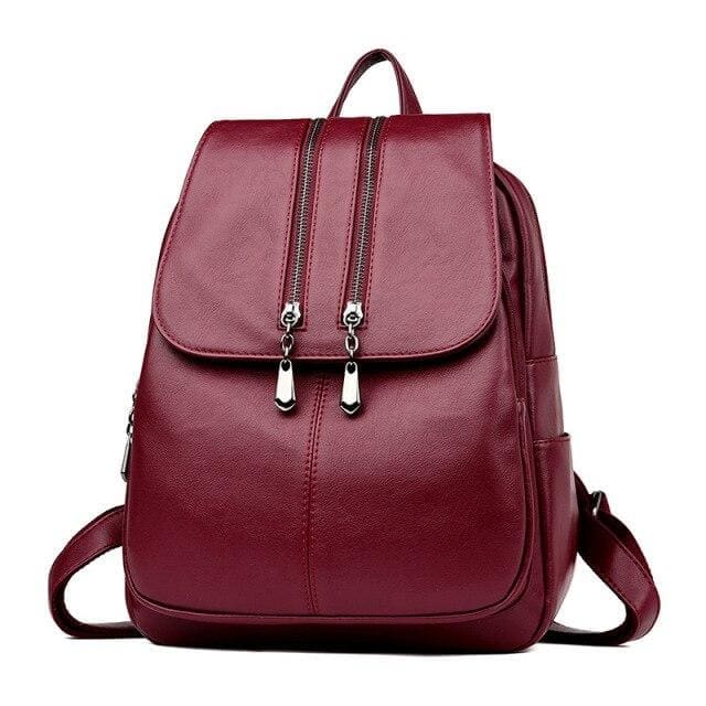 Sac a Dos Femme Elegant Rouge Sac a dos Femme