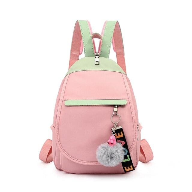 Sac à Dos Femme Fermeture Eclair Rose Sac a dos Femme