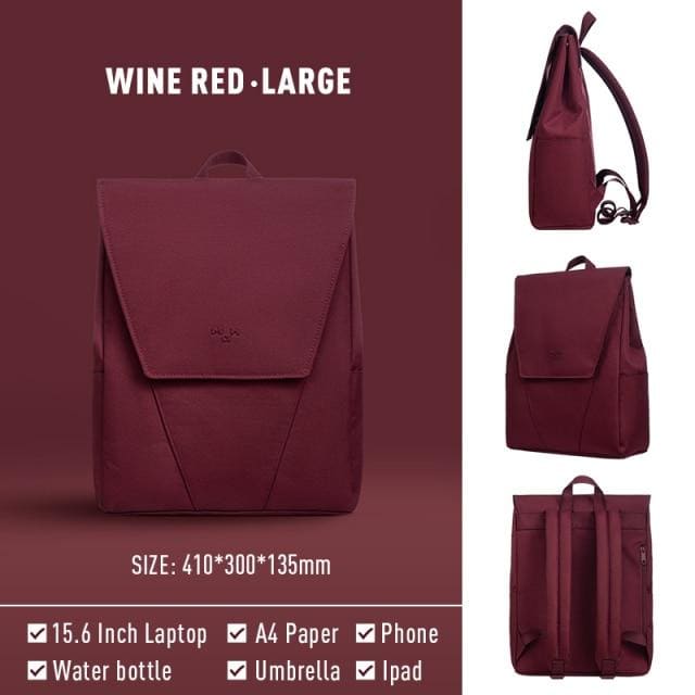 Sac a Dos Femme Haut De Gamme Rouge Sac a dos Femme